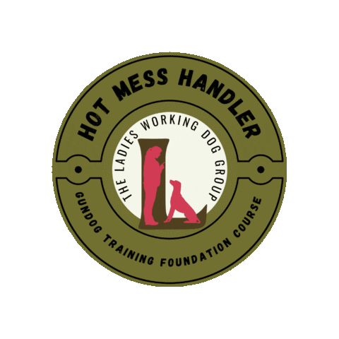 Ladies Working Dog Group Sticker