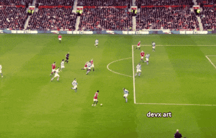 Manchester United Football GIF by DevX Art