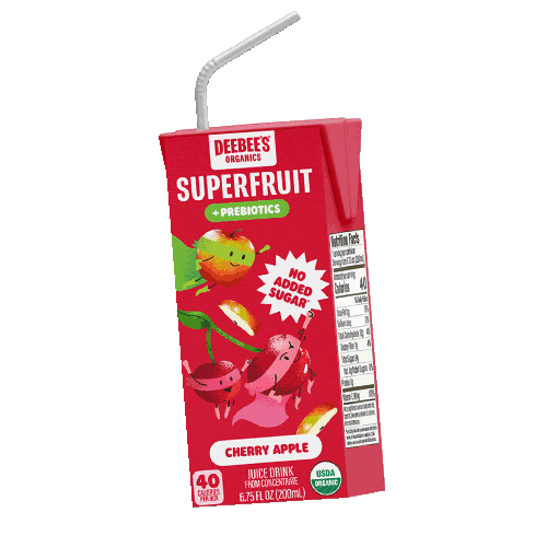 Juice Box Sticker by DeeBee's Organics