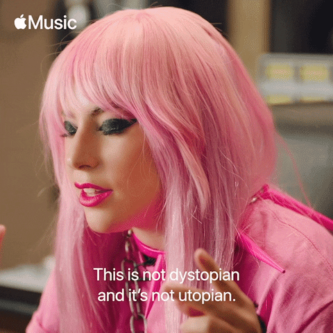 Imagining Lady Gaga GIF by Apple Music