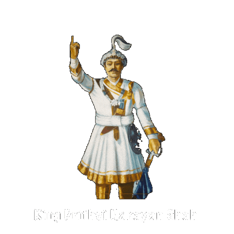 King Nepal Sticker