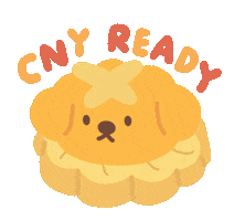 Chinese New Year Dog Sticker by Cozy Town Co