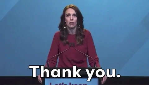 New Zealand Thank You GIF by GIPHY News