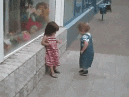 My love kiss  Funny Baby
