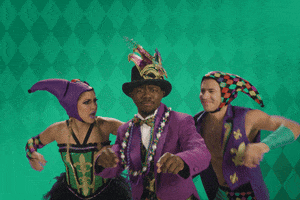 Mardi Gras Dance GIF by Universal Destinations & Experiences