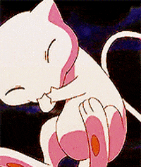 mew pokemon laughing