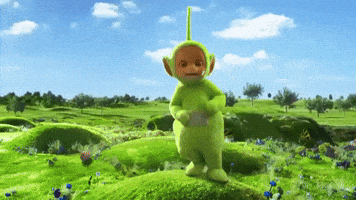 Happy Sit GIF by Teletubbies