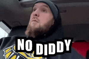 No Diddy GIF by Mike Hitt