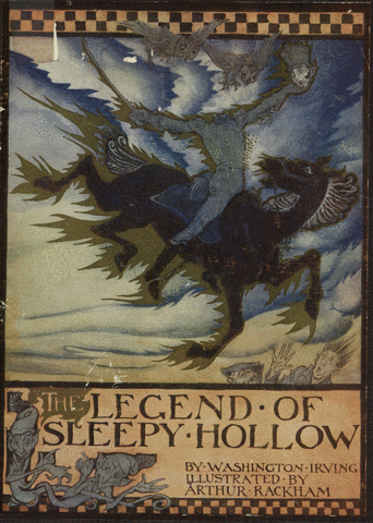 sleepy hollow book GIF by Swarthmore College Libraries