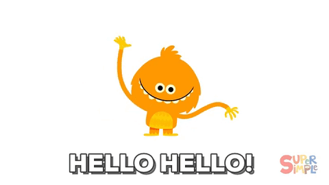 Monster Hello GIF by Super Simple - Find & Share on GIPHY