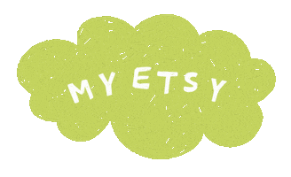 Illustration Cloud Sticker