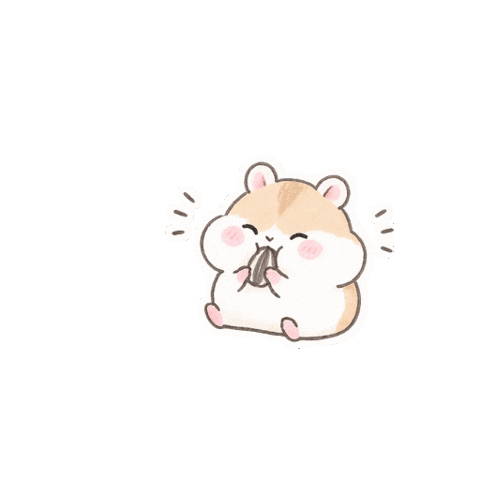 Hungry Nom Nom Sticker by tururi