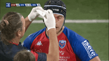 Tired Sport GIF by FCG Rugby