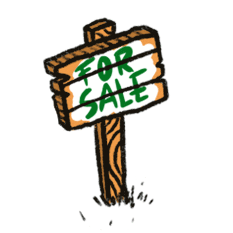 For Sale Sticker by PUSHER