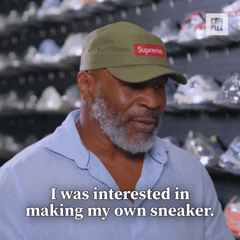 Mike Tyson Sneaker Shopping GIF by Complex