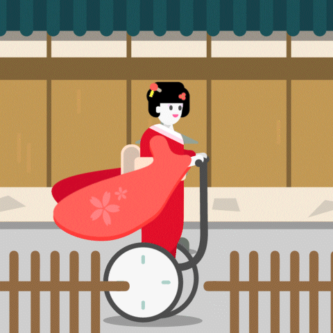 Animation Girl GIF by Where to go in Japan?