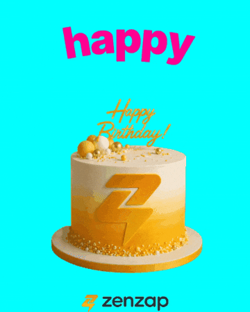 Happy Birthday GIF by zenzap