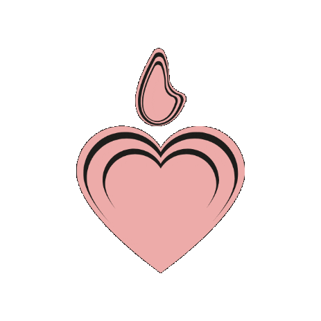 Eu Amo Vela Sticker