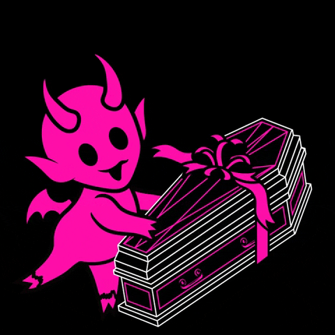 Gift Devil GIF by Die With Your Boots On