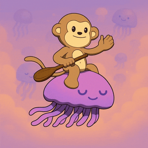 Vacation Dream GIF by Wise Monkey Meme