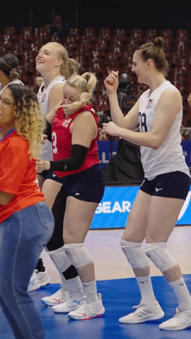 American Dance GIF by Volleyball World
