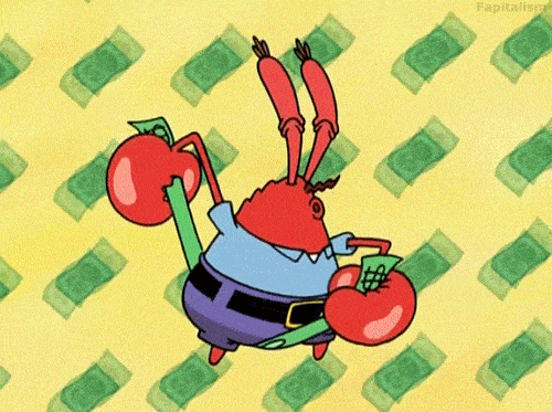 Mr Krabs Money By Spongebob Squarepants Find And Share On Giphy 1255