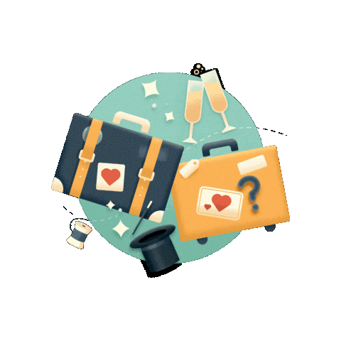 Wedding Surprise Sticker by Onivà