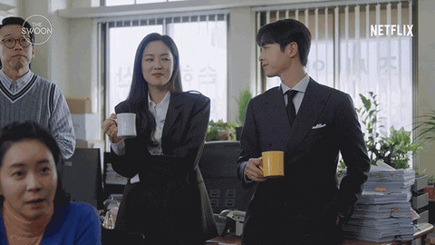 Korean Drama Fist Bump GIF by The Swoon - Find & Share on GIPHY