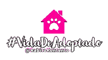 Vidadeadoptado Sticker by RabitoKontento