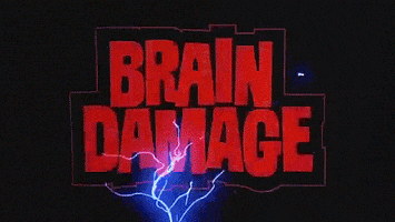 brain damage horror GIF