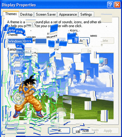 Glitch Destruction GIF by PERFECTL00P