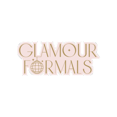 Glamour Formals Sticker