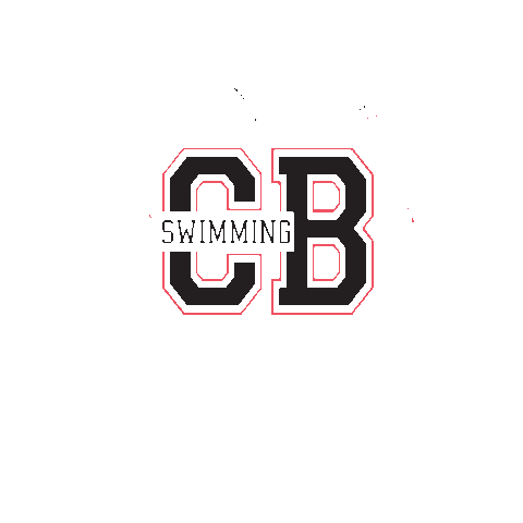 CB Swimming Sticker