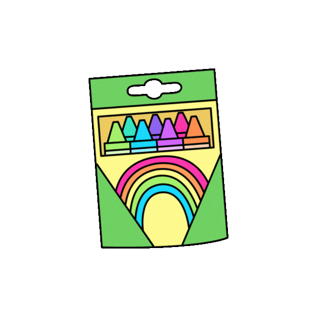 Crayons Sticker