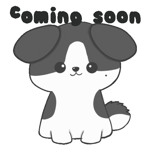 Coming Soon 犬 Sticker