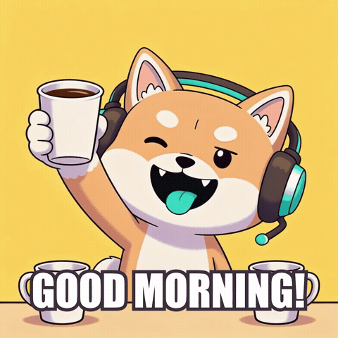Good Morning Hello GIF by WUFFI