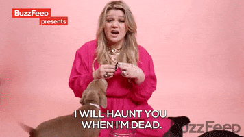 Haunting Kelly Clarkson GIF by BuzzFeed