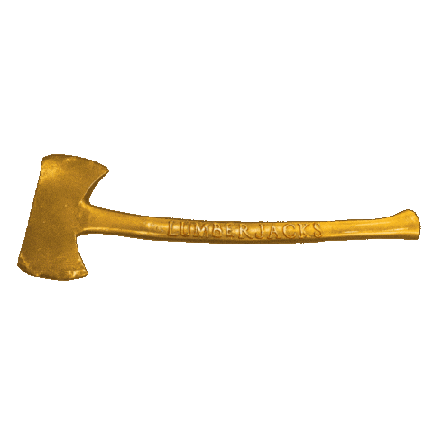 University Axe Sticker by NAUADV