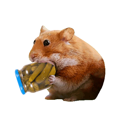 Hungry Sticker