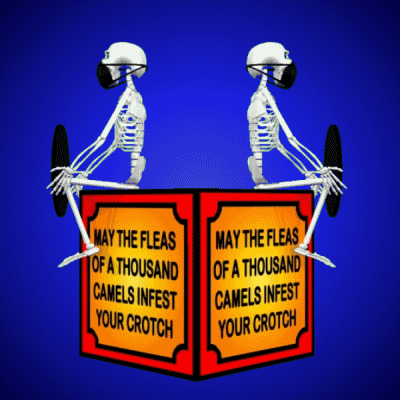 Skeleton Dont Like You GIF