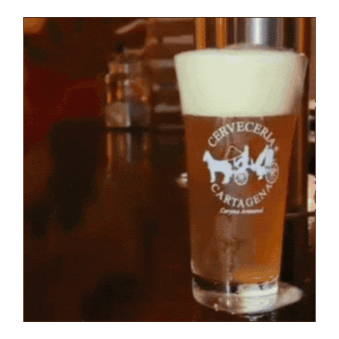 Beer Sticker by CERVECERIA CARTAGENA