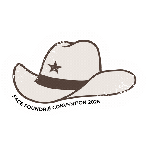 Cowboy Hat Sticker by facefoundrie