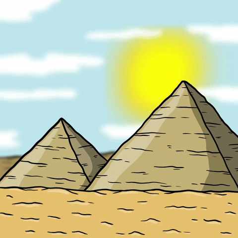 bonefork sand egypt pyramids bonefork GIF