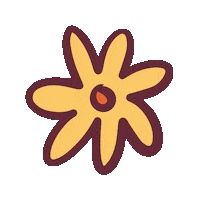Flower Sticker by elgalgoazul