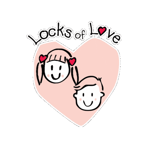 Non Profit Hair Sticker by Locks of Love