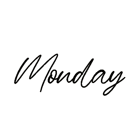 Monday Lunes Sticker