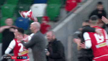 Celebrate League Cup Final GIF by Cliftonville Football Club