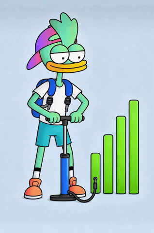 Pump It Up Sup GIF by Supducks