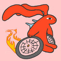 On My Way Fire GIF by GGKT
