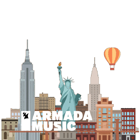 New York Headquarter Sticker by Armada Music